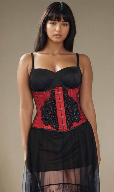 Amara Couture - Introducing our Waspie X Corset. This one offers more  coverage for the girls with a tiny waist and wide hip. She makes look so  perfect 😍 #alteregoclothing #corset #curves #