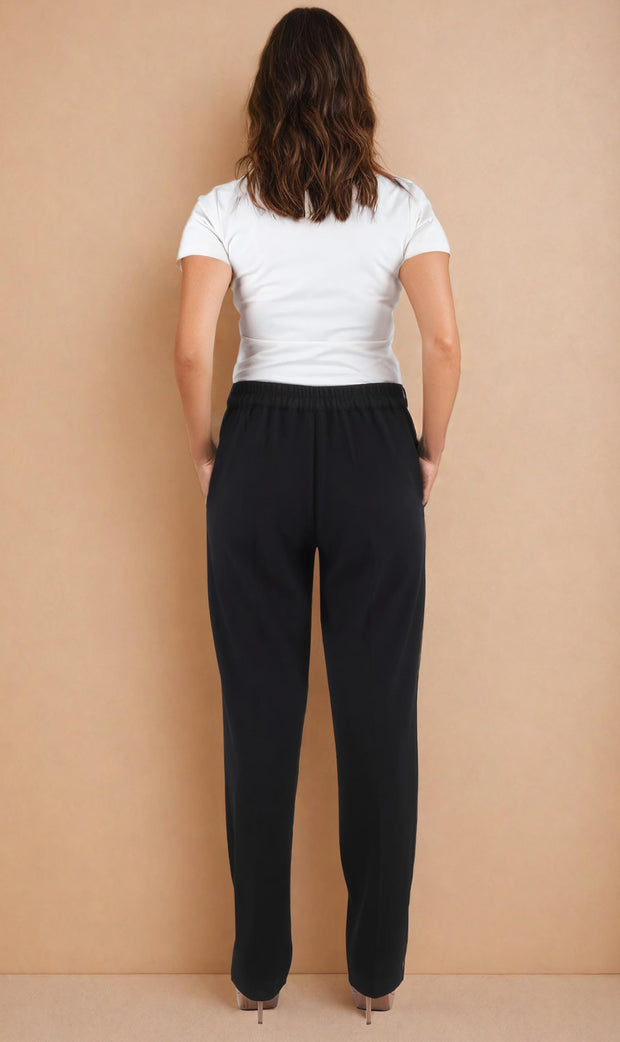 Isadora Pleated Knitted Trouser