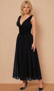 Jeessica Black Corset Dress