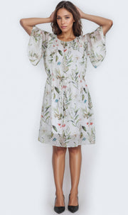 Jacob Drawstring Waist Midi Dress