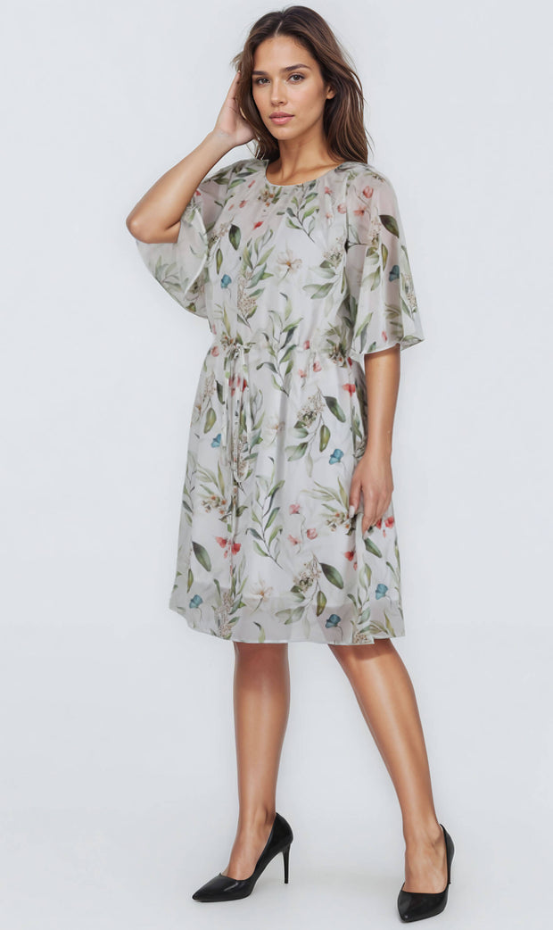 Jacob Drawstring Waist Midi Dress