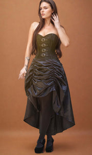 Hamar Overbust Steampunk Corset Dress