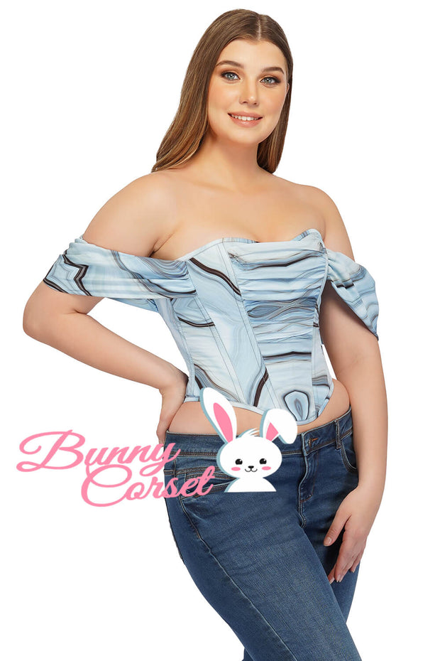 Corset top with sleeves – Bunny Corset