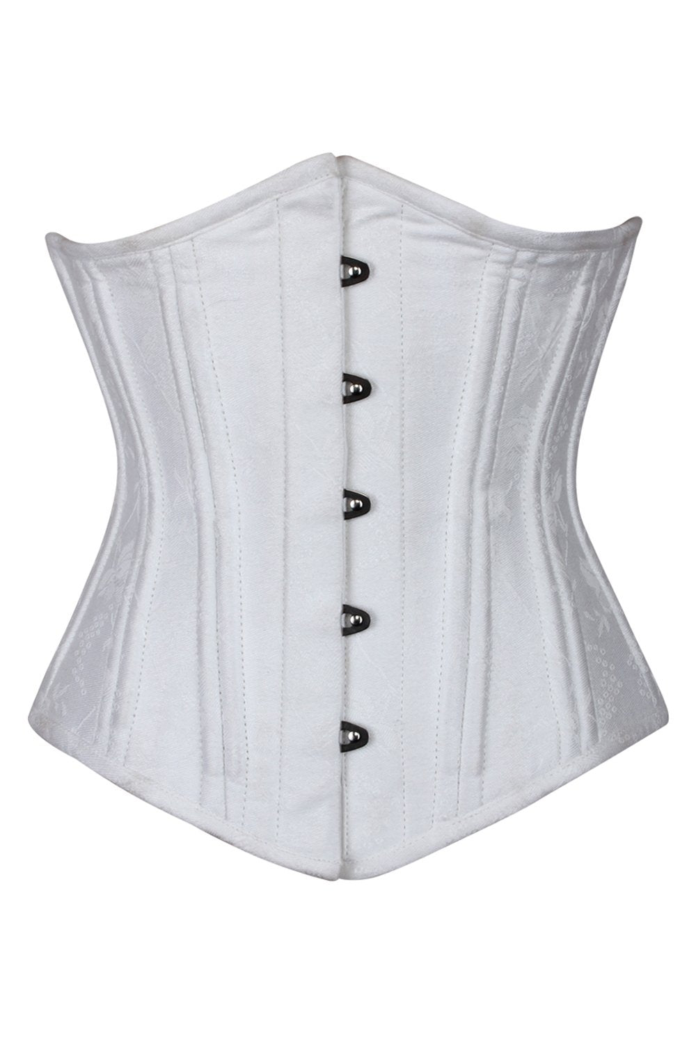 White Regular fit 100% Cotton corset top – The Ambition Collective